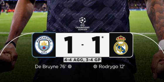 Kaiyun-【欧冠】曼城1比1皇马，点球大战3比4遗憾出局