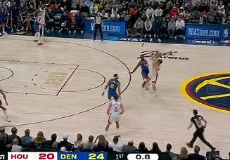 开云下载-申京首节末造成对手犯规&amp;amp;两罚不中，火箭首节落后掘金4分